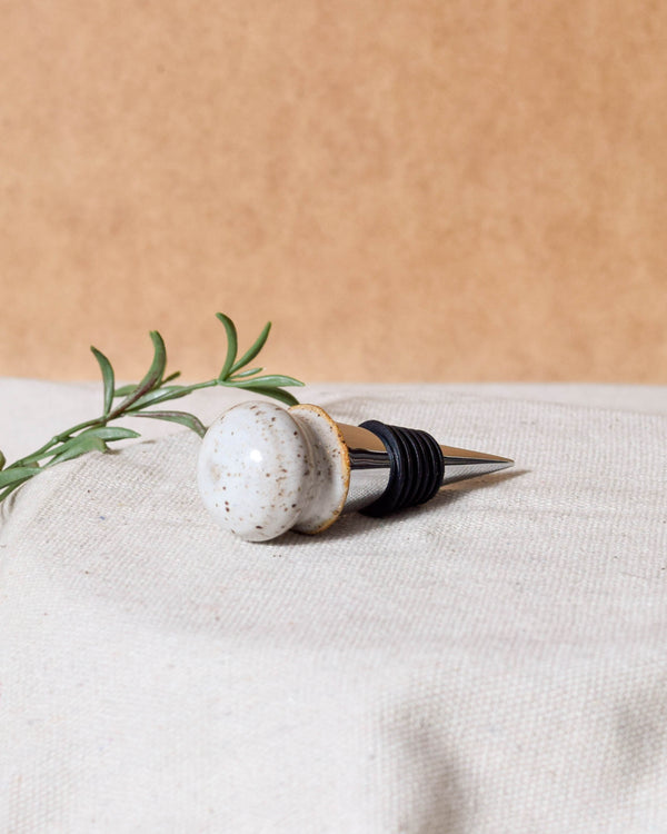 White Opal Wine Stopper