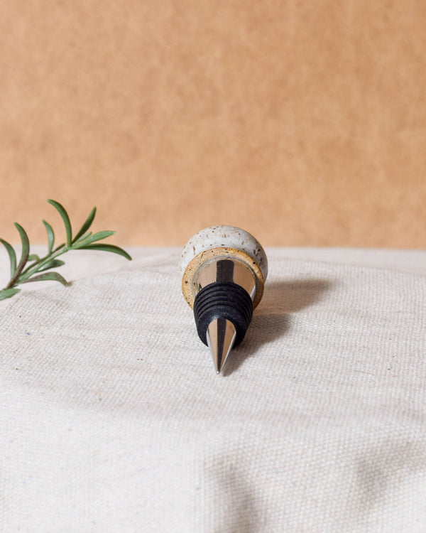 White Opal Wine Stopper
