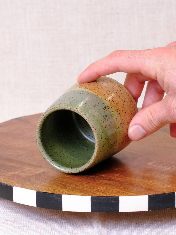 Green Tea and Nutmeg Cortado Cup