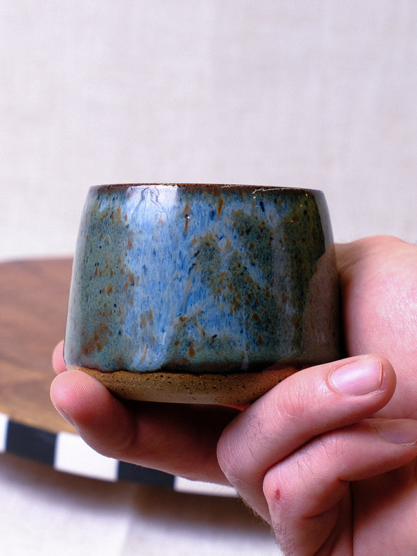 Denim Blue Cortado Cup