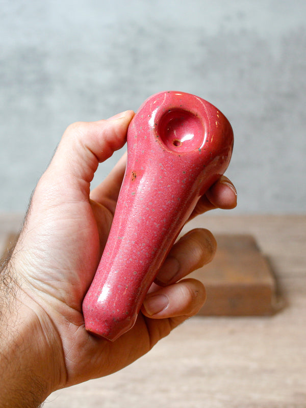 Pink Raspberry Spoon Bowl