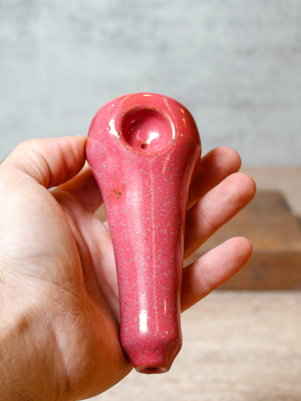 Pink Raspberry Spoon Bowl