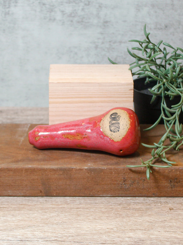 Pink Raspberry Spoon Bowl