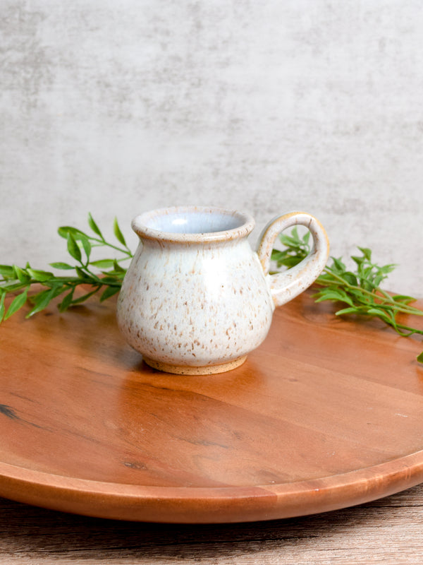 Small White Paintbrush Holder Mug