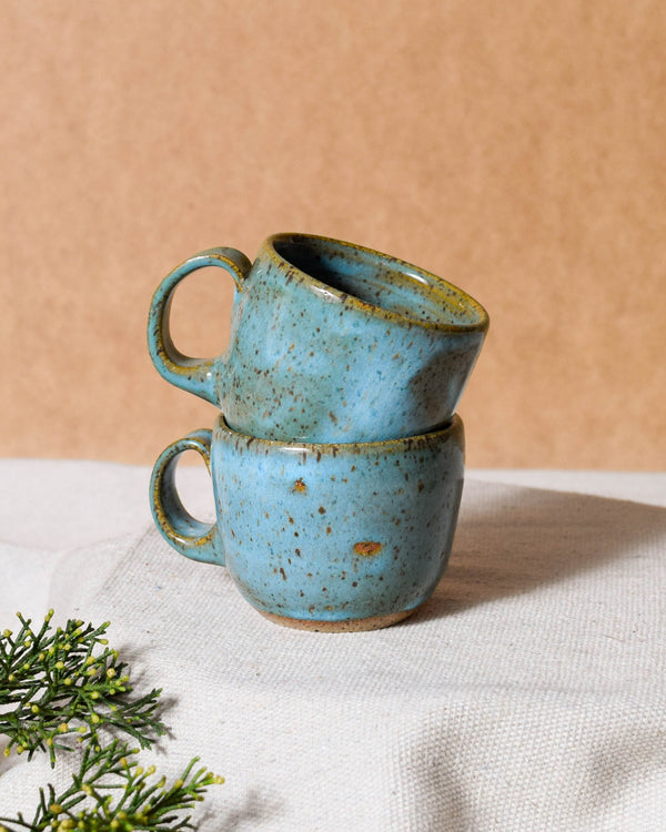 Robin's Egg Rounded Espresso Cup