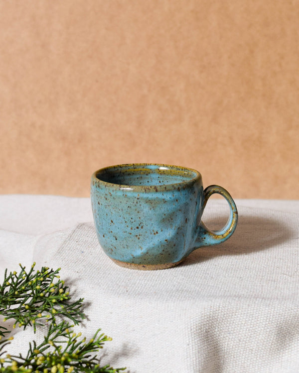 Robin's Egg Rounded Espresso Cup