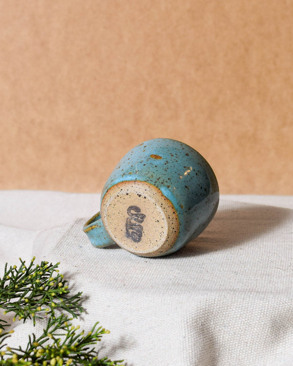 Robin's Egg Rounded Espresso Cup