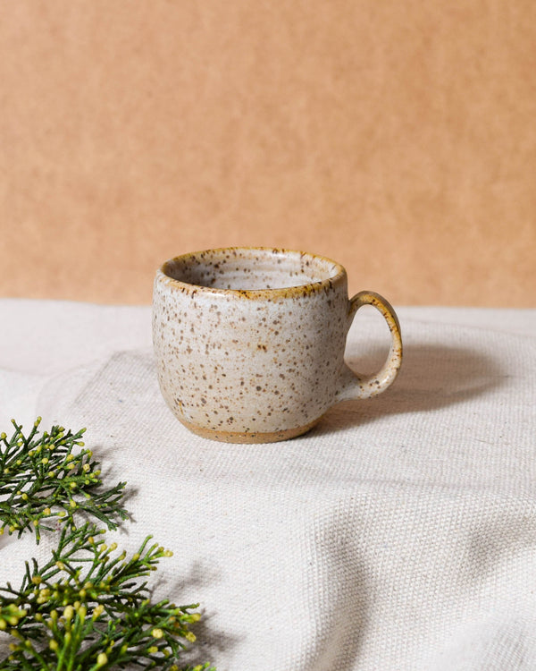 Eggshell Rounded Espresso Cup