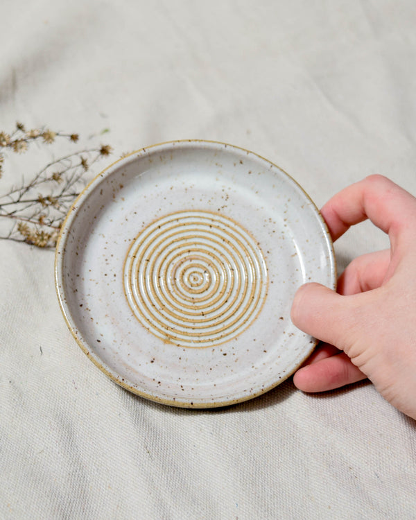 White Opal Garlic Grater