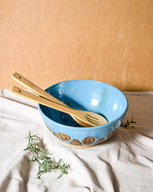 Large Oyster Serving Bowl