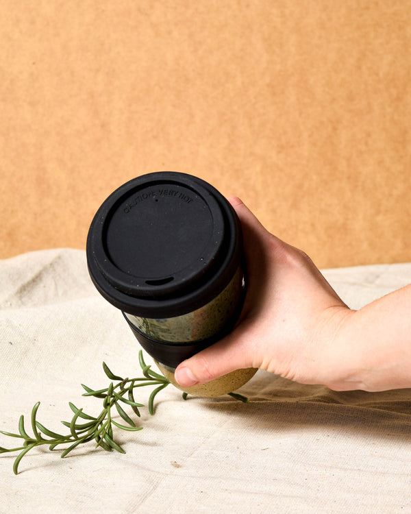 Moss Travel Tumbler - Black Lid