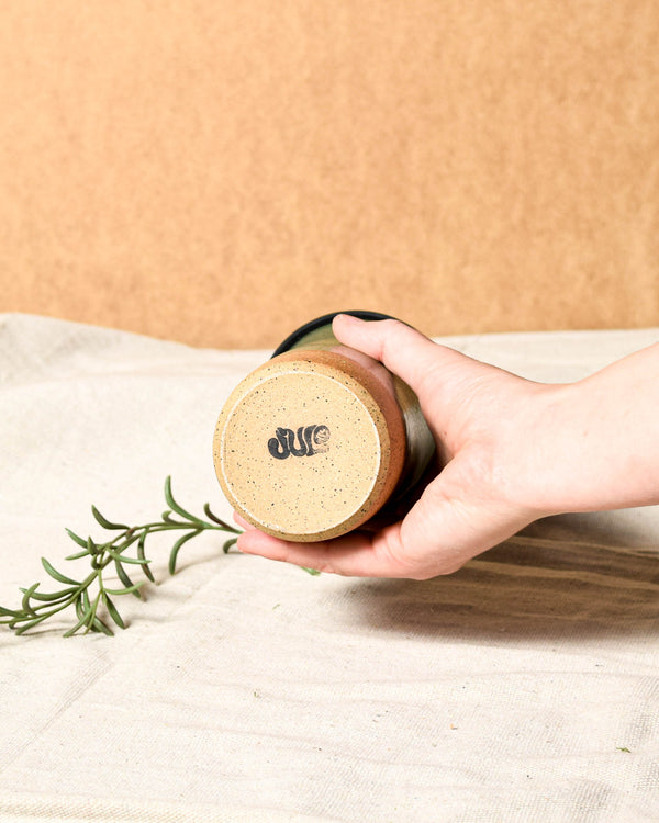 Matcha Travel Tumbler - Black Lid