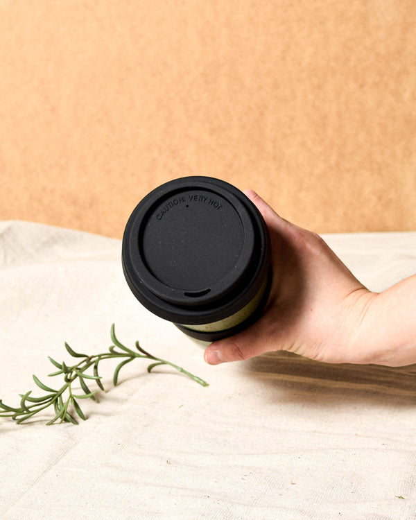 Matcha Travel Tumbler - Black Lid