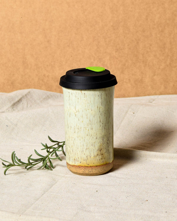 Meringue Travel Tumbler - Leaf Lid