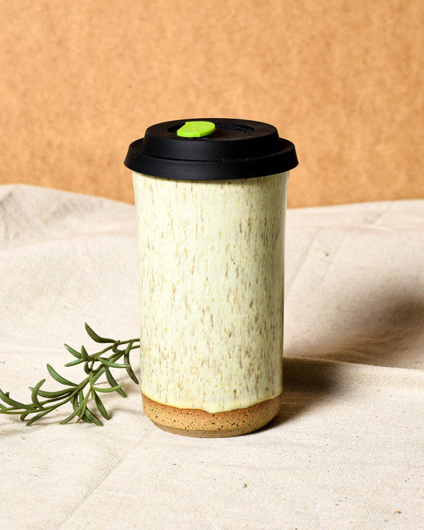 Meringue Travel Tumbler - Leaf Lid