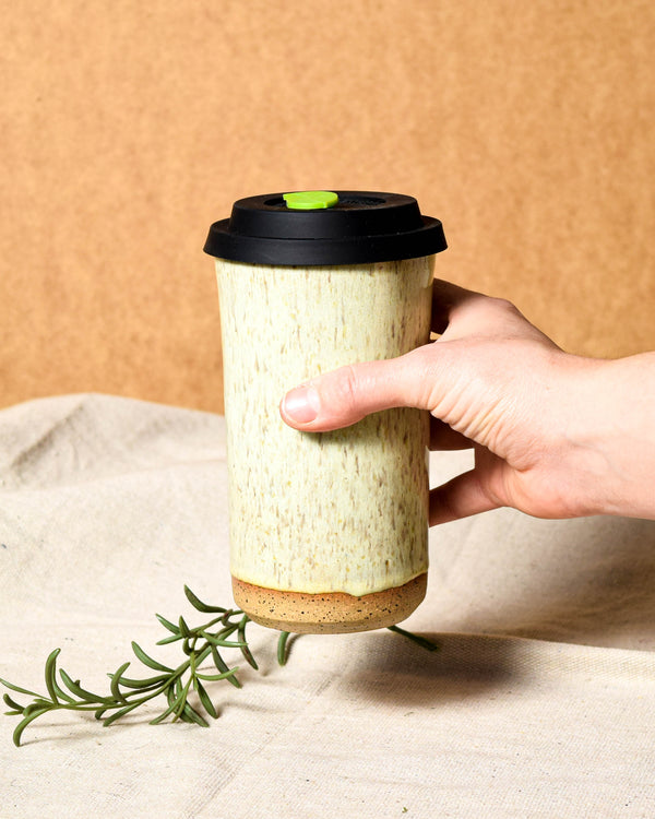 Meringue Travel Tumbler - Leaf Lid