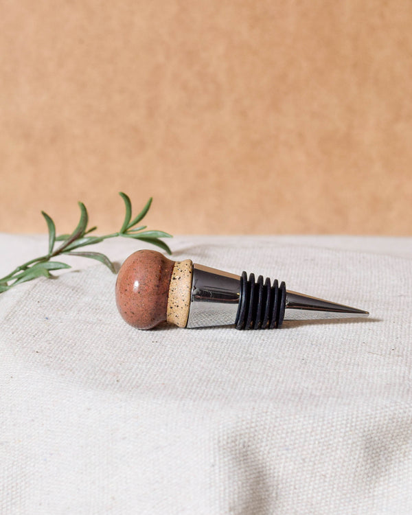 Flat Top Russula Wine Stopper