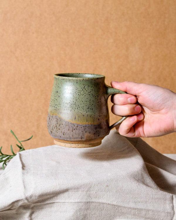 Matcha & Oyster Belly Mug