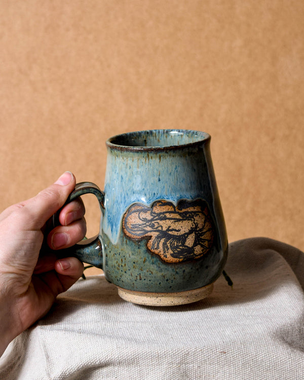 Howdy Shrimp Denim Mug