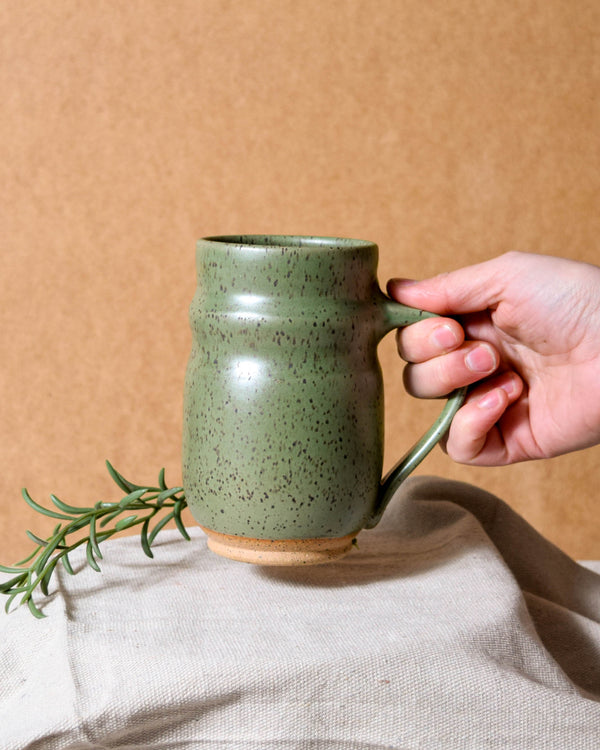 A Bigger Matcha Curvy Mug