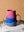 Raspberry & Cornflower Tapered Mug