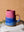 Raspberry & Cornflower Tapered Mug