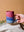 Raspberry & Cornflower Rise Mug