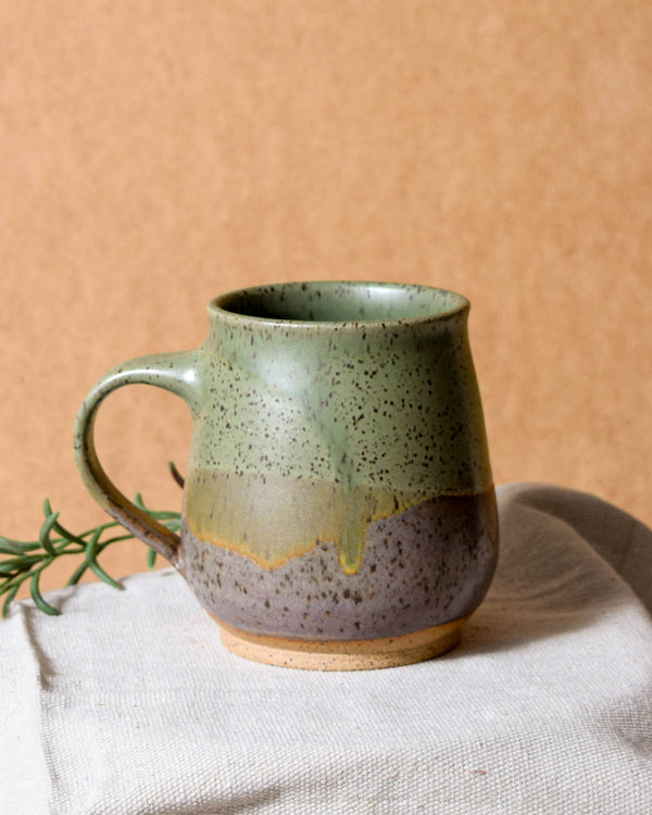 Matcha & Oyster Belly Mug