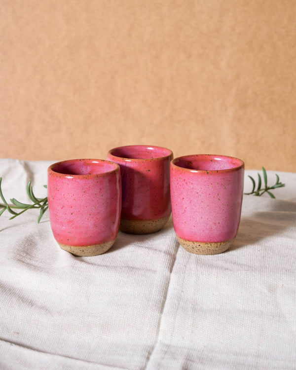 Raspberry Sake Cup