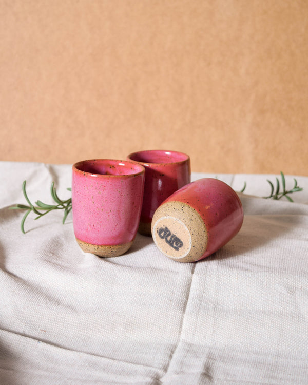 Raspberry Sake Cup