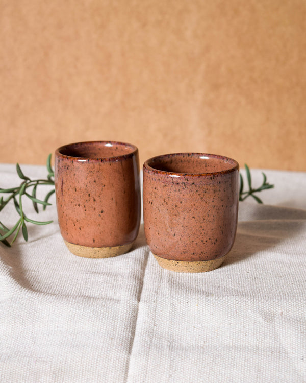 Burgundy Sake Cup