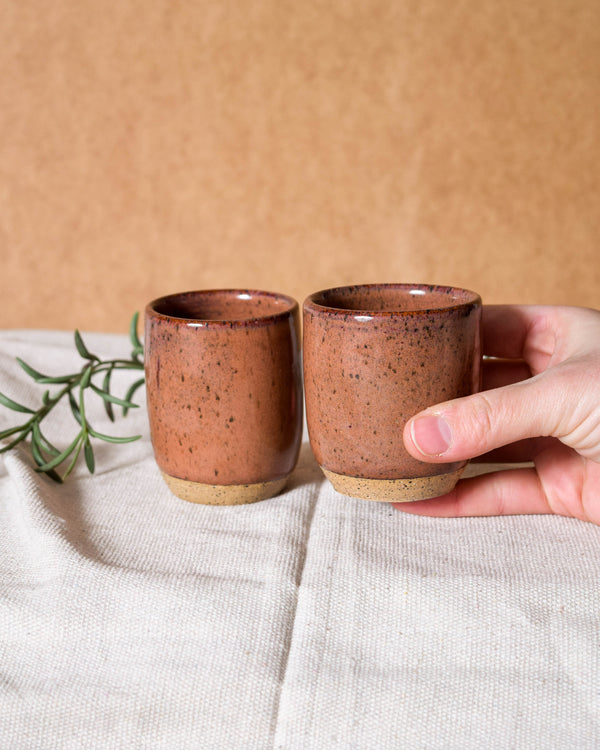 Burgundy Sake Cup