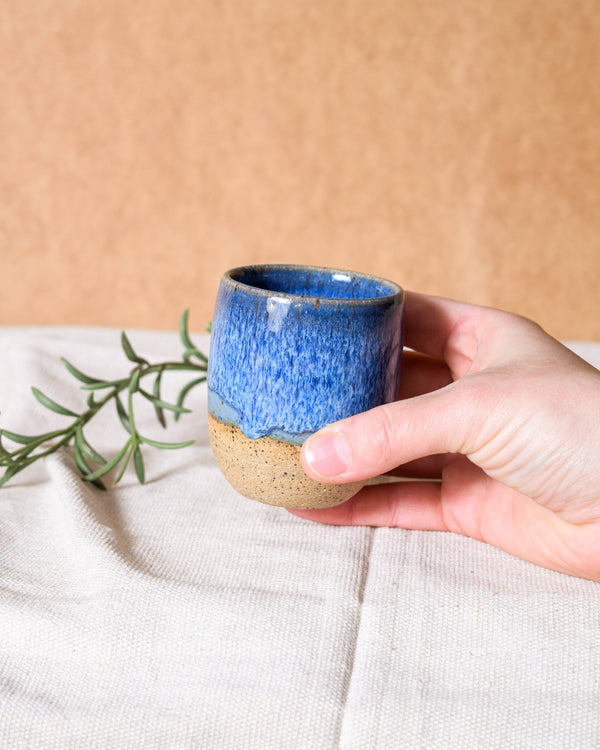 Sapphire Sake Cup