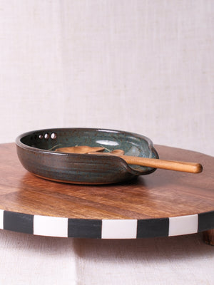 Stoned Denim Grater Herb Stripper Dish