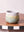 White Yellow and Green Rounded Espresso Cup