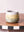 White Yellow and Green Rounded Espresso Cup
