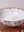 Large White Tulip Serving Bowl
