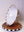 Large White Tulip Serving Bowl
