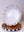 Large White Tulip Serving Bowl