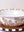 Large White Tulip Serving Bowl