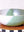 Green Tea and White Serving Bowl