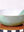 Green Tea and White Serving Bowl