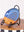 Denim and Nutmeg Spoon Rest
