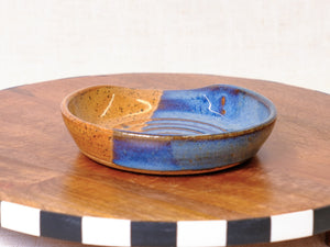 Denim and Nutmeg Spoon Rest