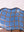 Denim Blue Wavy Grid Serving Tray