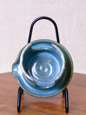 Norse Blue with White Rim Sponge Rest