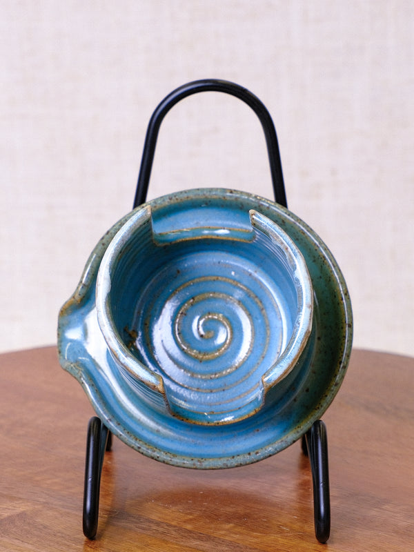 Norse Blue with White Rim Sponge Rest