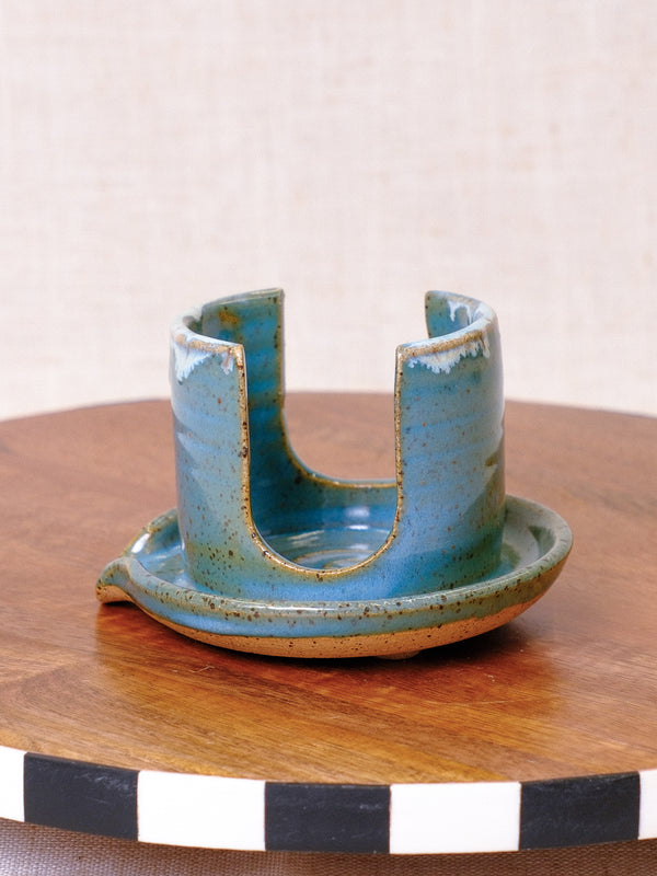 Norse Blue with White Rim Sponge Rest