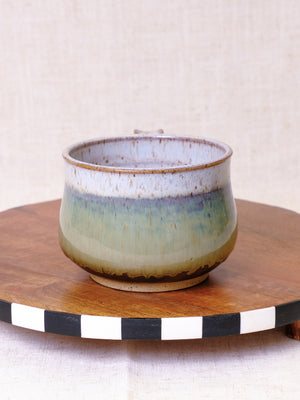 Cool Lavender and Black Walnut Soup Mug