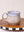 Beige and Cool Lavender Soup Mug